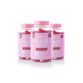 3 GUMMY HAIR ZERO - 180g + BRINDE NECESSAIRE